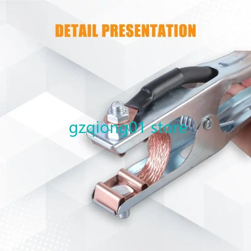 

K3NA Professional Welding Electrode Holder with Insulated Metal Clamps & 10ft metal Cable Easy to Use for Various Welders