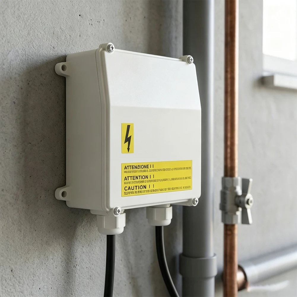 For Pump Replacement External Control Box External Control For Water Pump Pump Control System Robust Grey Housing