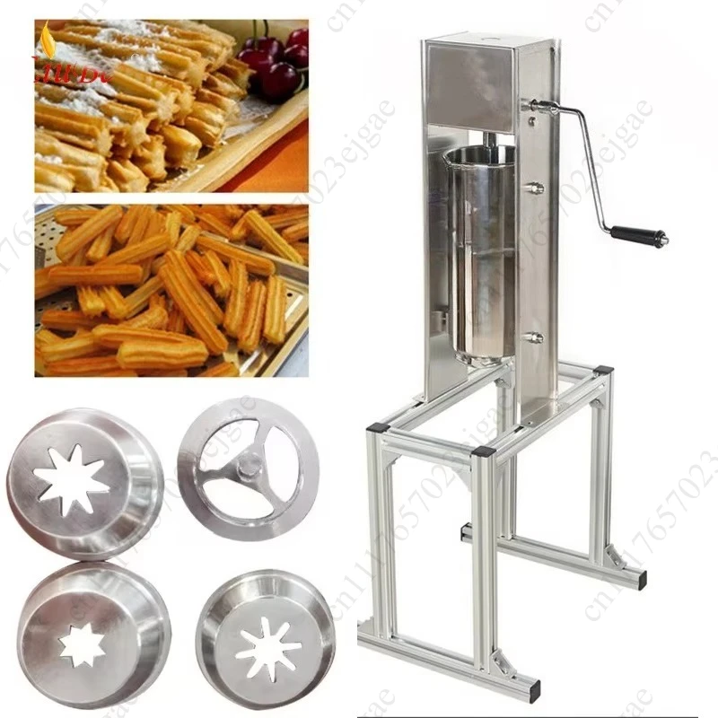 Manual vertical Latin fruit deep-fried dough sticks stick machine Multi flower core machine fruit machine