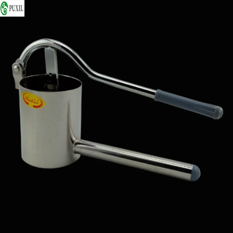 Stainless steel household manual noodle press, naan strip extruder, sour soup corn noodle machine, tool for pressing sour soup o