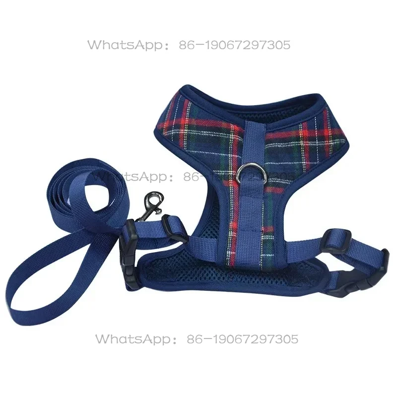 set-pettorina-e-guinzaglio-a-quadri-per-cani-di-piccola-taglia-pettorina-regolabile-per-cuccioli-e-gatti-guinzaglio-per-bulldog-chihuahua-pug-per-passeggiate-all'aperto