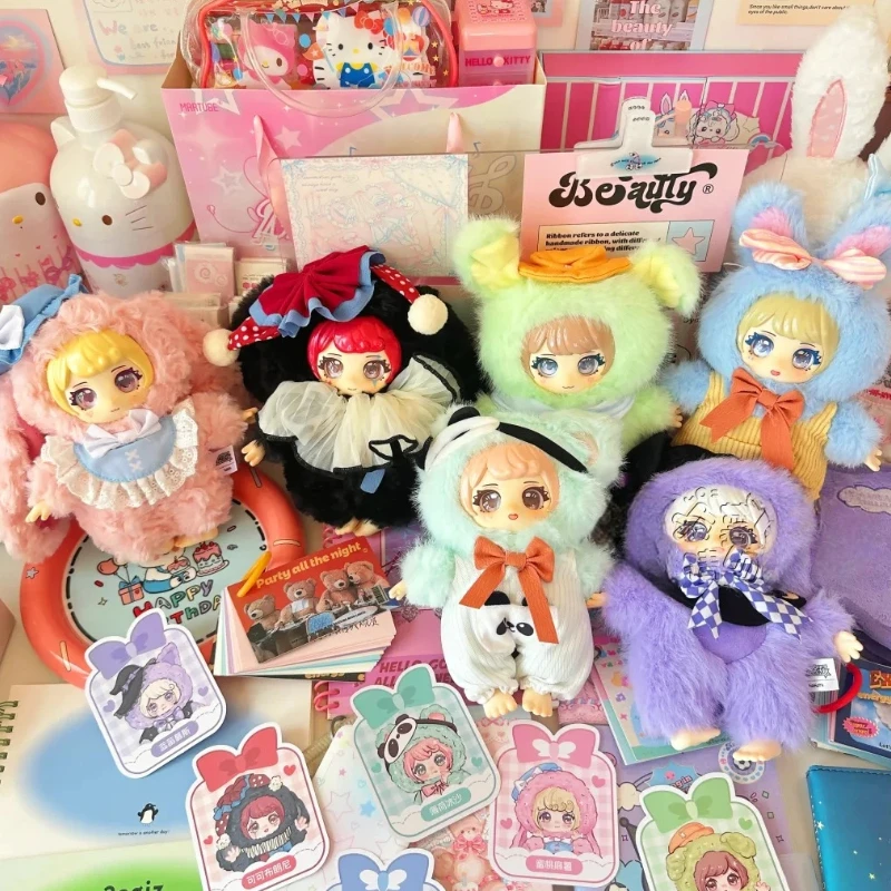 

Подлинная в наличии Zhiwan Keke Ya Sweet Story Series, плюшевая модная игрушка, фигурка слепых коробок, милая девичья кукла, подарок-сюрприз на день рождения