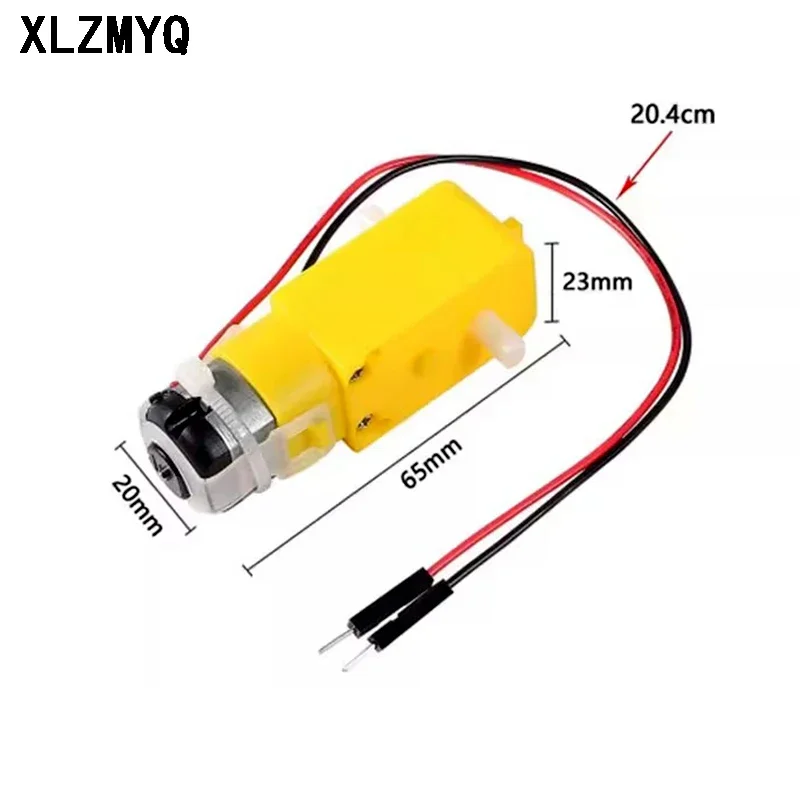 5 قطعة محرك TT 130 محرك السيارة الذكية موتور تروس روبوت السيارة الذكية عمود مزدوج أصفر 1:48 /1:120/ 1:220 محركات تيار مستمر #5