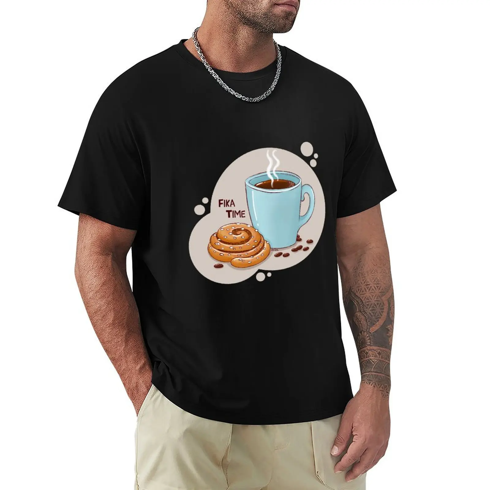 

Fika Time T-Shirt Holiday Vacation Tee Shirt
