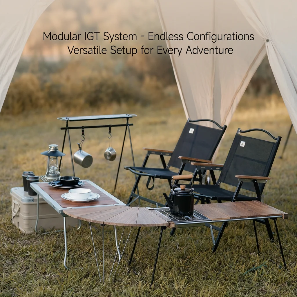 Glamping Outdoor Klapptisch IG – Outdoor Furniture Teak Wood Bewertung und Preis