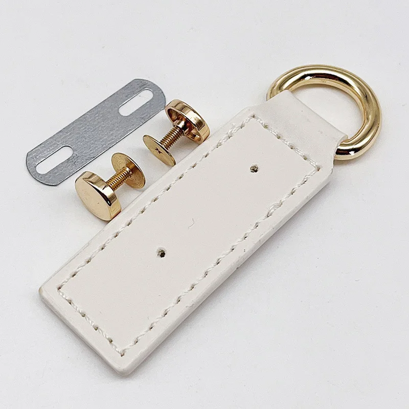 Backpack Block Lock PU Leather Handmade D Buckle Bag Hardware Screw DIY Replacement Bag Hardware Chain Clasp Bag Accessories