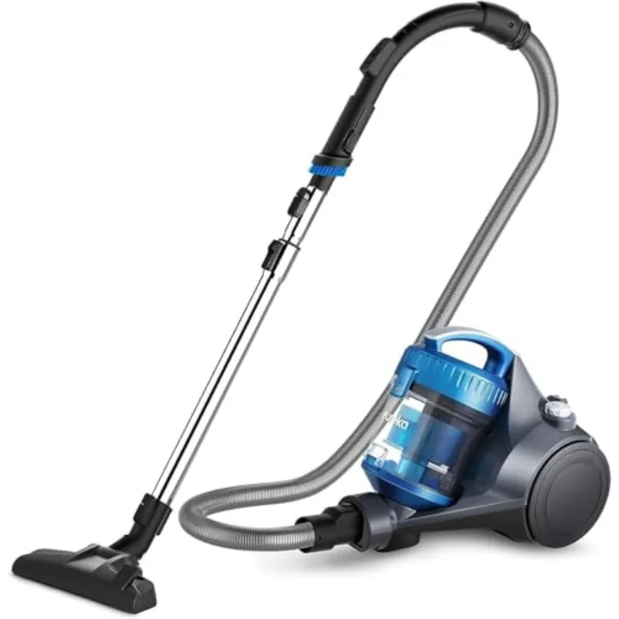 

Беспроводной пылесос WhirlWind Bagless Canister 2.5L, легкий, для ковров и твердых полов, NEN110A, синий