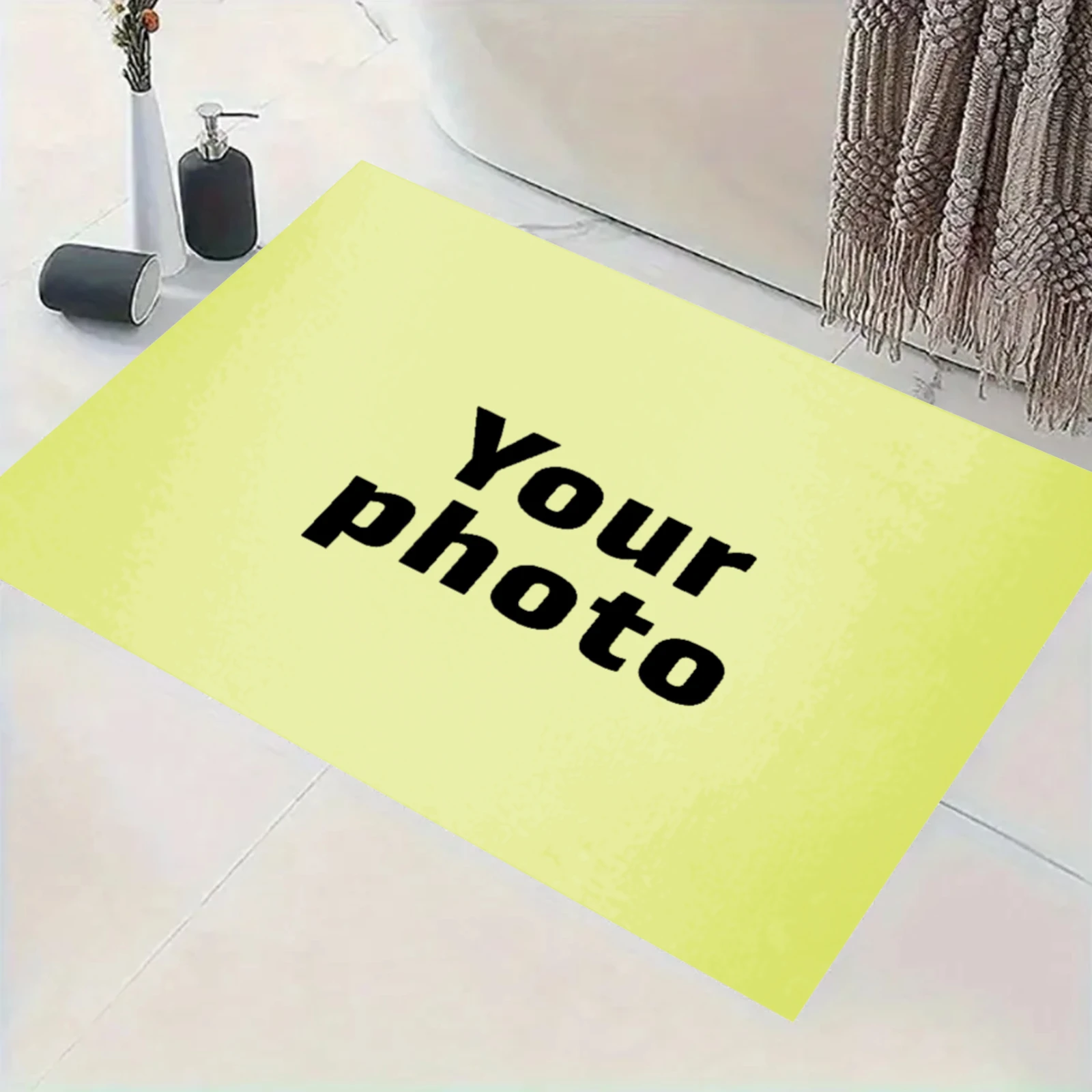 

Personalized Doormat Custom Photo Rug Upload Your Logo Photo Text Soft Custom Rug For Front Door Birthday Gifts Home Decor Rug