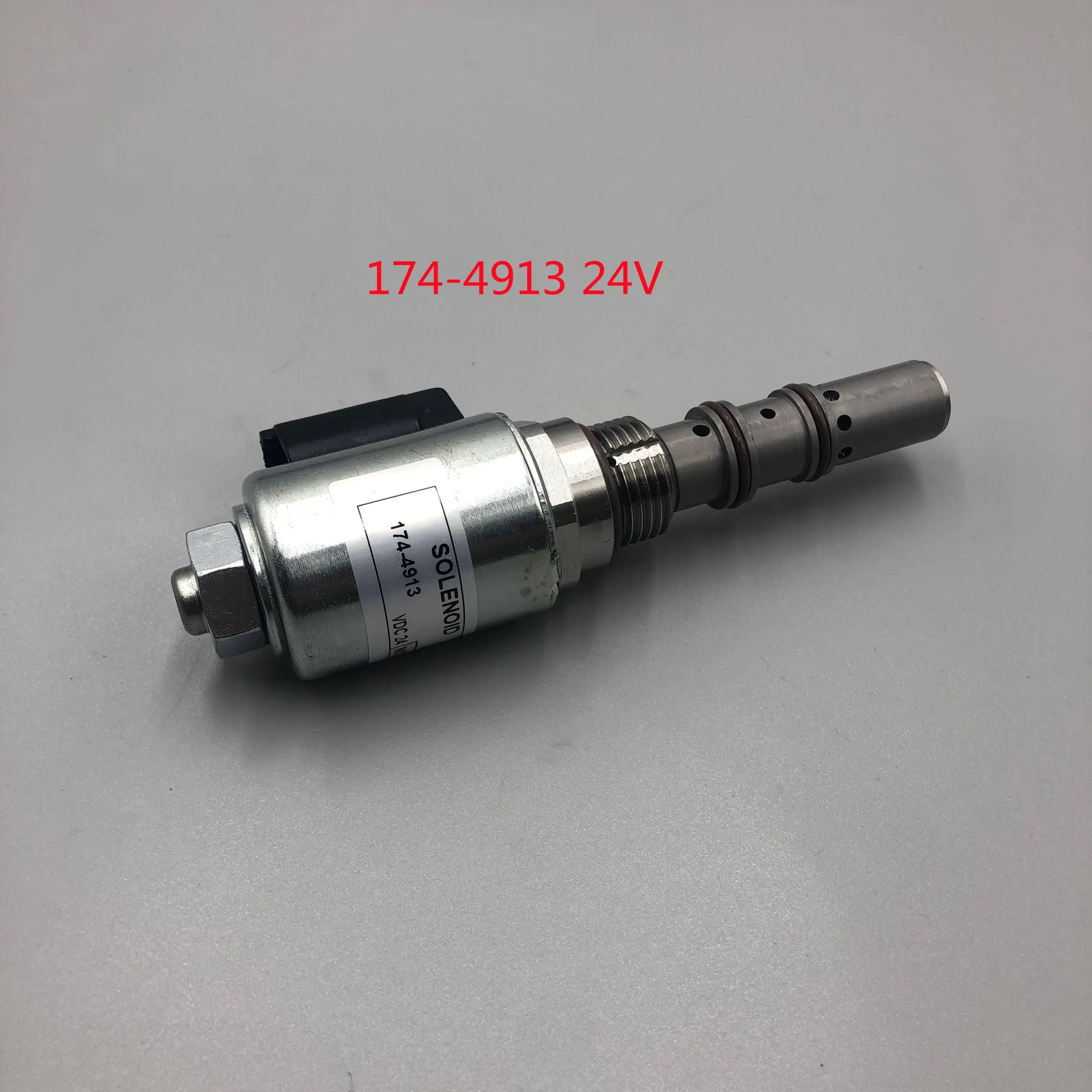 

1744913 For Caterpillar loader solenoid valve, pilot solenoid valve coil assembly 174-4913 voltage 24V high quality