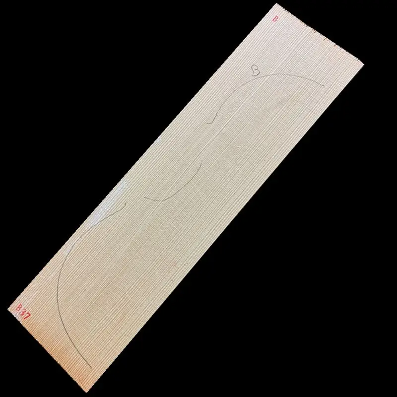 Imported B  European spruce violin panel material, wood, violin made of wood components