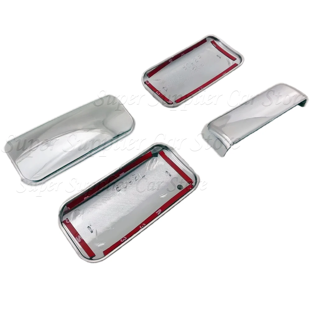 Car Rearview Mirror Decoration Cover For Ford Transit MK6 MK7 2000-2013 Chrome Wing Mirror Covers & 4 Door Handle Covers - view 5