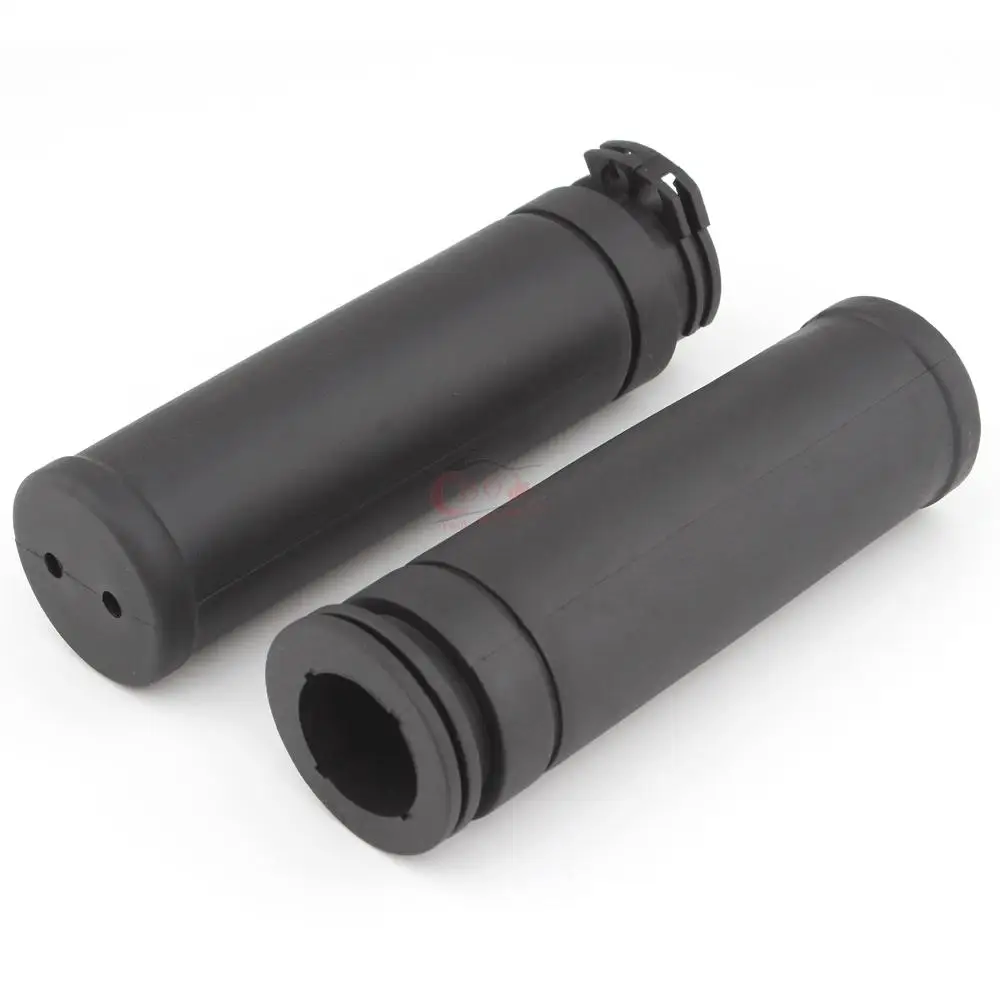 Motorcycle  1'' Rubber Hand Grips Handlebar For Harley Touring Road King Dyna Softail Sportster XL 883 1200