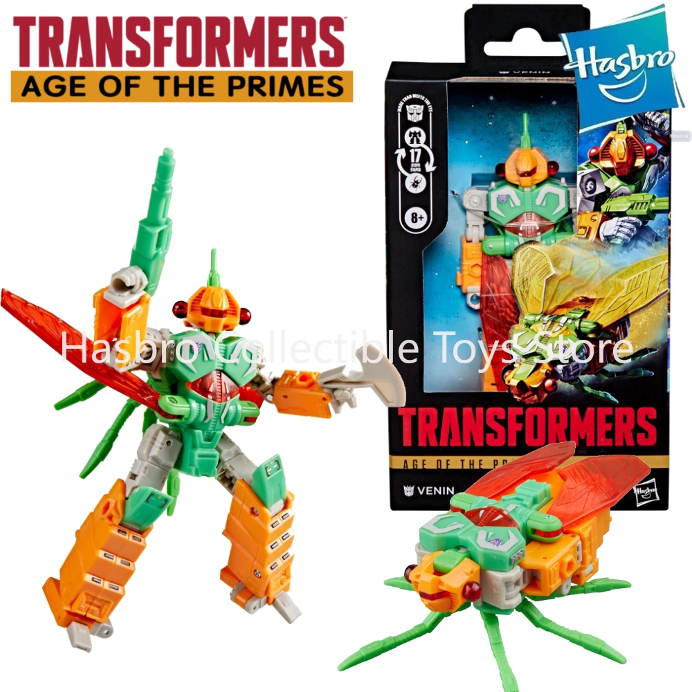 

in stock Transformers Age of the Primes Deluxe Insecticon Venin Venom Fly Action Figure Model Toy Collection Hobby Gift