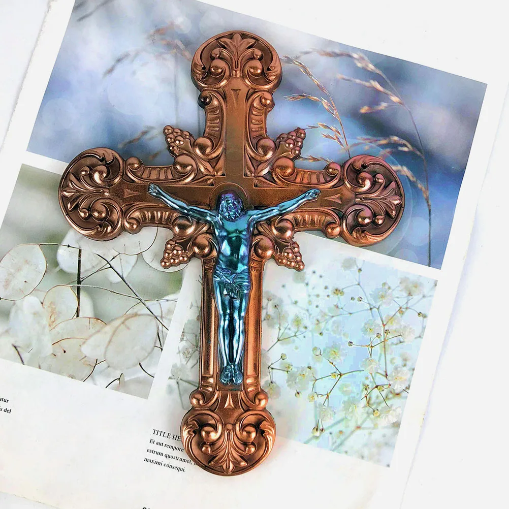

Cross Shaped Silicone Mold 8580 White Diy Resin Crafting Small Casting Epoxy Handicraft Home Decoration Sculpture Reusable