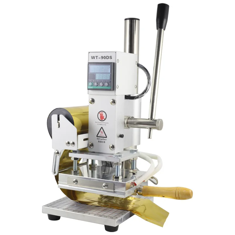 

Small Manual Gilding Machine Gold Digital Leather Logo Embossing T-Slot Gilding Machine