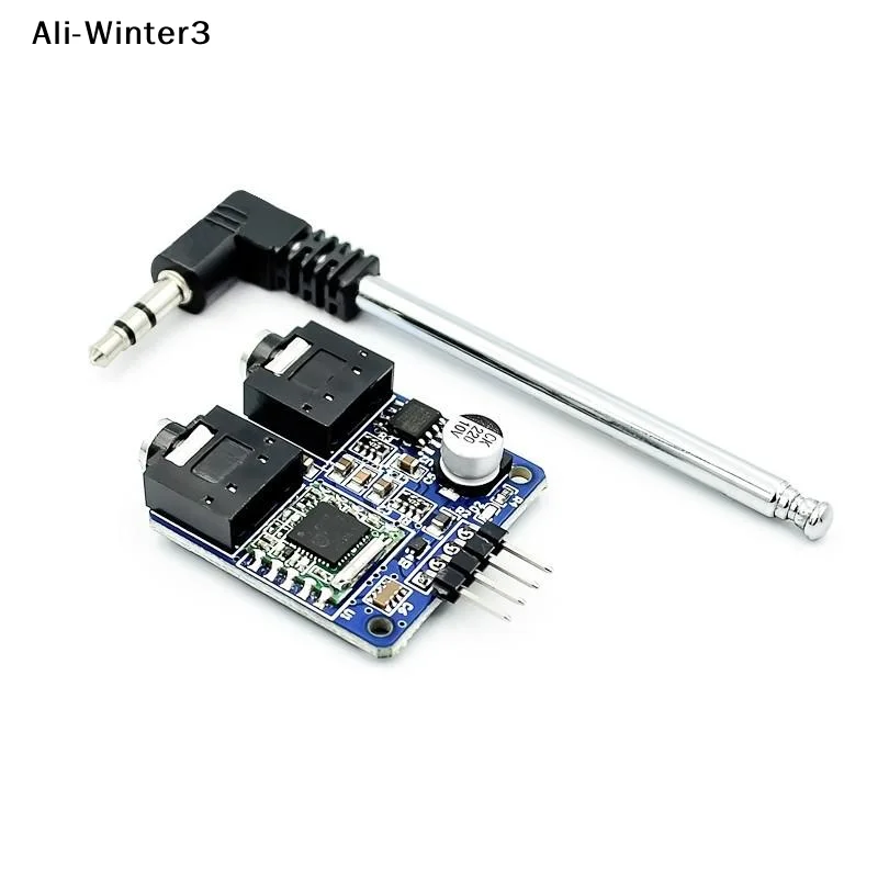 

Радиомодуль CCA4-Radio Station TEA5767 FM стерео для диапазона 76-108 МГц с бесплатной кабельной антенной