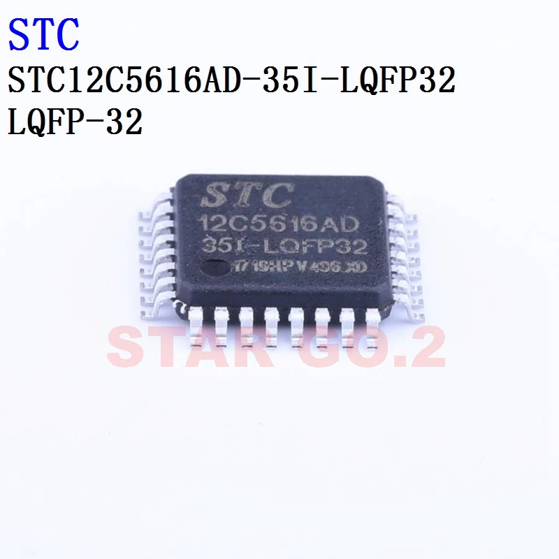 2PCSx STC12C5616AD-35I-LQFP32 SKDIP28 SOP20 SOP28 STC Microcontroller