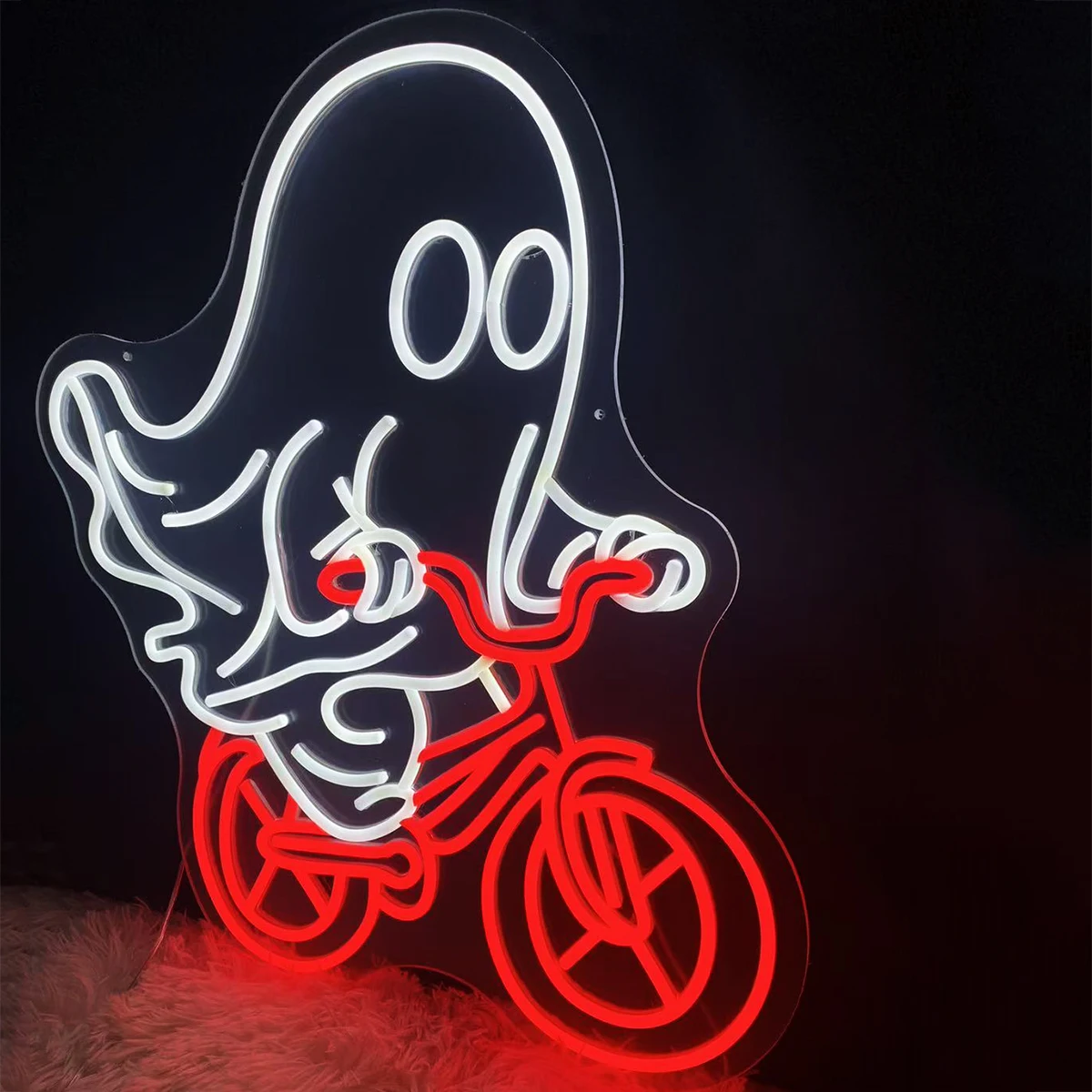 LED neon decorative lights, ambient lights, transparent acrylic, luminous signs, luminous signboards, customizable