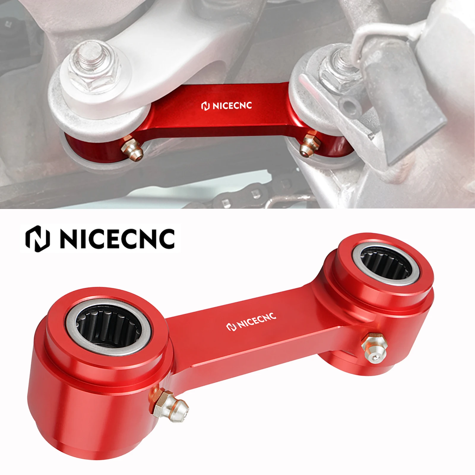 

NiceCNC Motorcycle Aluminum Lowering Link 1.18in/30mm For XR650L XR 650L XR 650 L 1993-2024 XR600R XR 600R XR 600 R 1985-UP