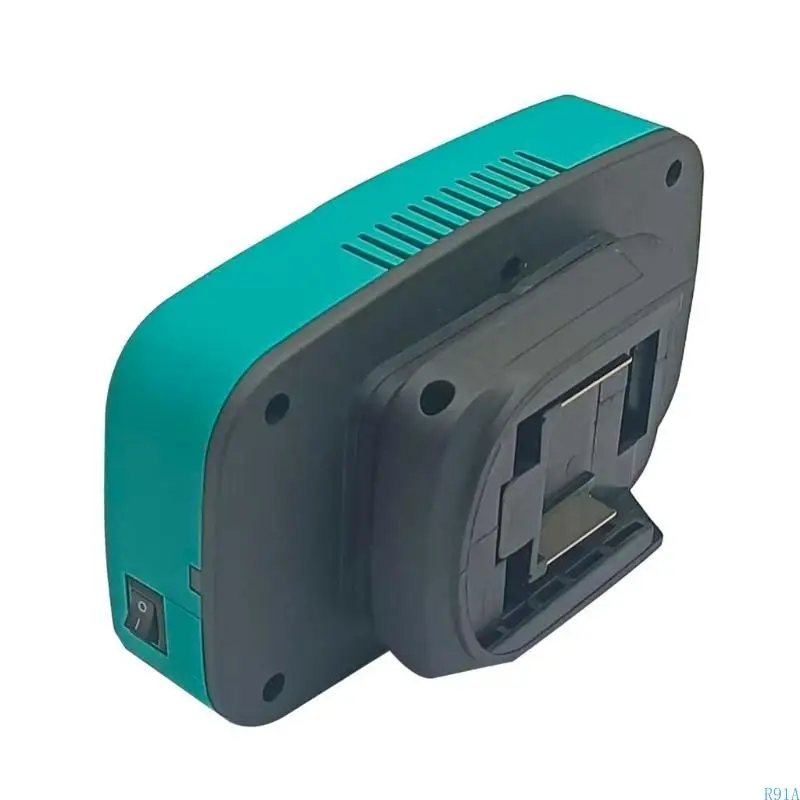 R91A Высокий эффективный инвертор аккумуляторной батареи 18V-21V с 3XUSB+1xType C & зарядной порт