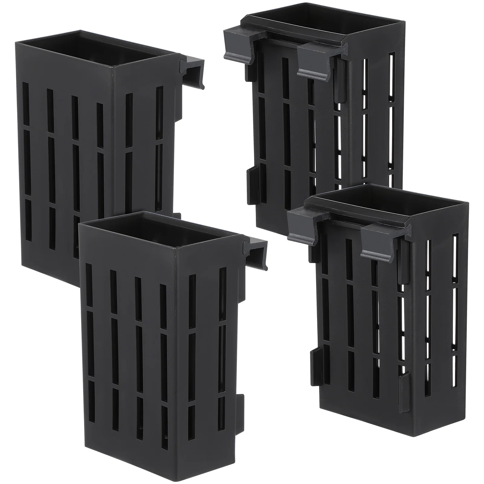 4Pcs Wasser Anlage Stehen Anker Aquarium Hängen Halter für Aquatische Topf Multifunktions Corral Kunststoff Anker Wachsen Korb
