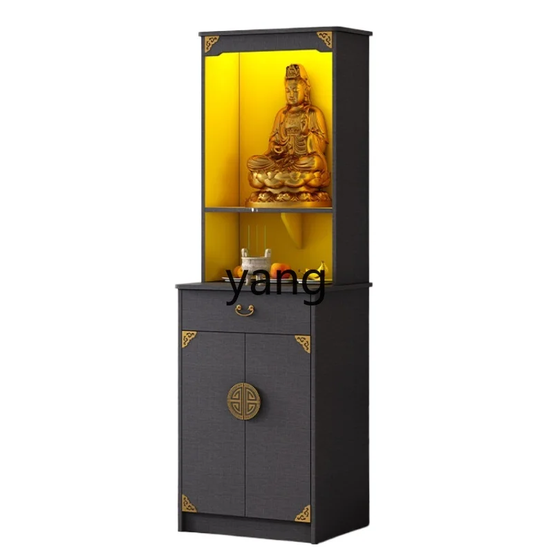 

XYY shrine Buddha cabinet new Chinese vertical cabinet God of Wealth table incense table