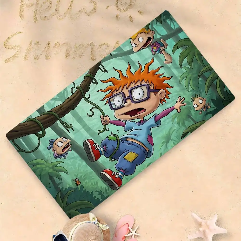 Cartoon R-Rugrat Microfiber Beach Towel Absorbent Quick dry Soft Yoga Swimming Resort Mountain Climbing Towel