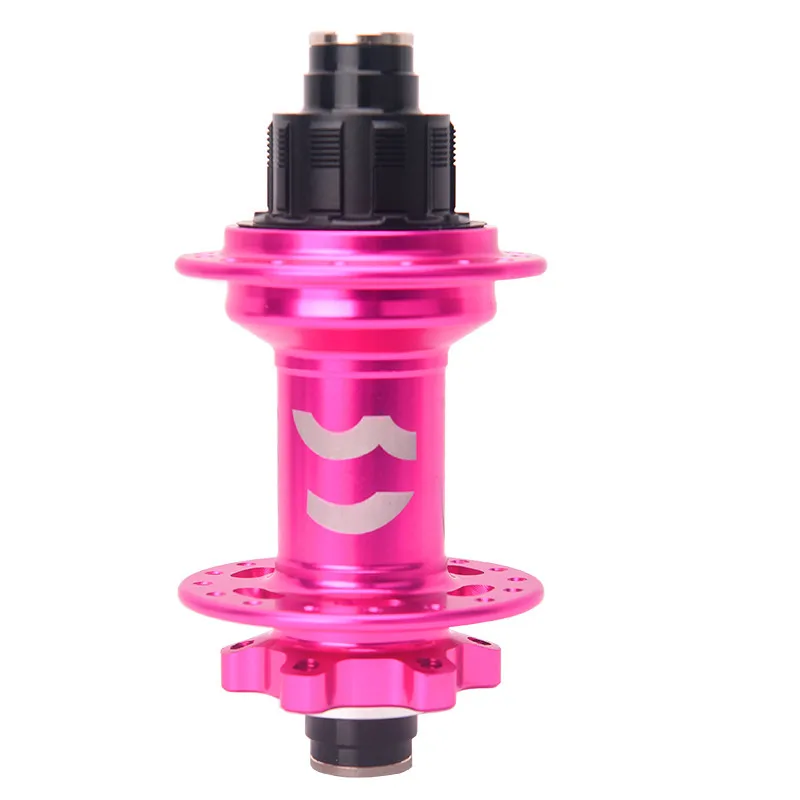 RUJIXU Dirt Jump Hub Single speed Locks Machining Aluminum Alloy 32holes 120point 135*10mm,DJ MTB Bike hub 6 claw 3 teeth BMX