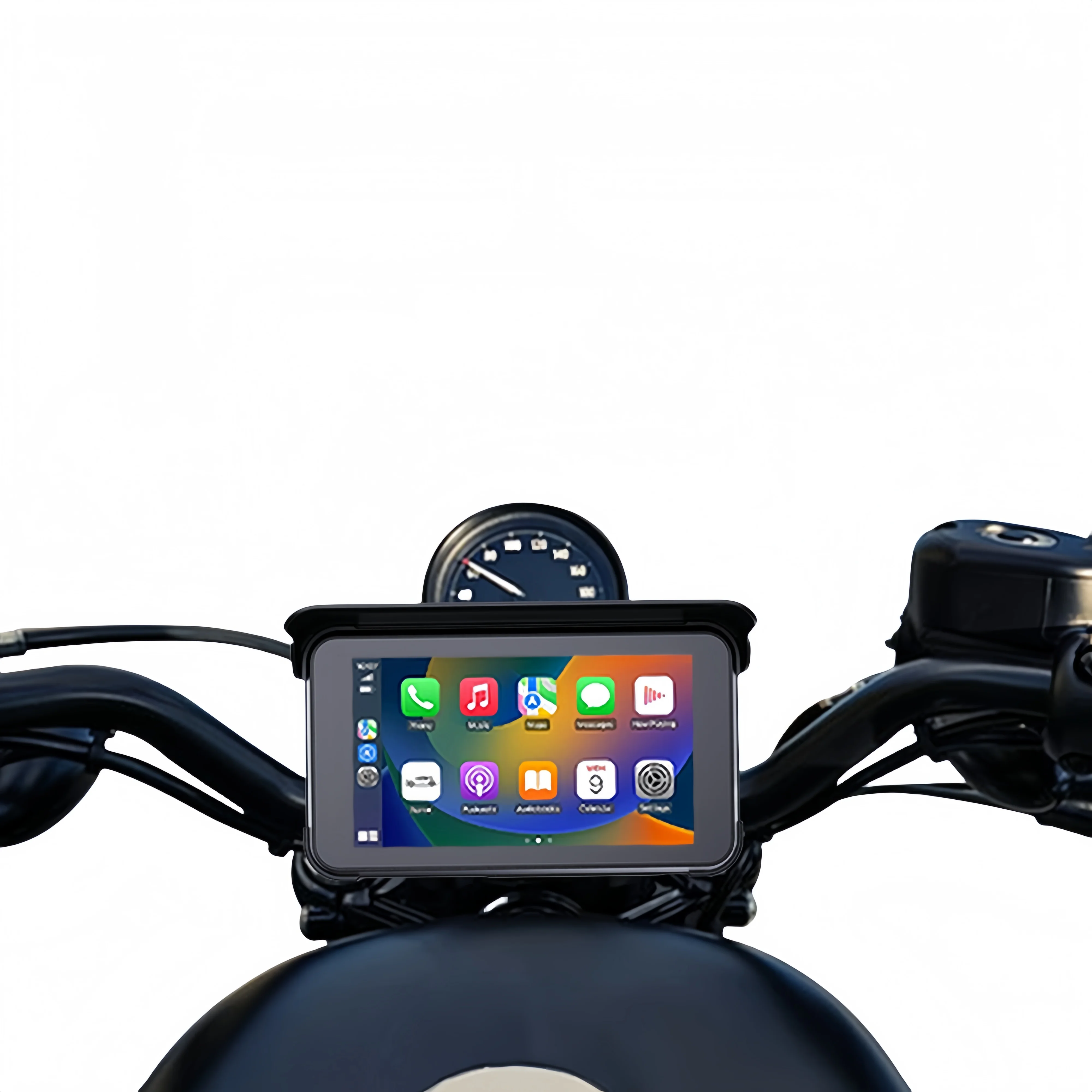 

5 Inch IP67 Waterproof Motorcycle Wireless CarPlay Android Auto GPS Navigation Display CS80A