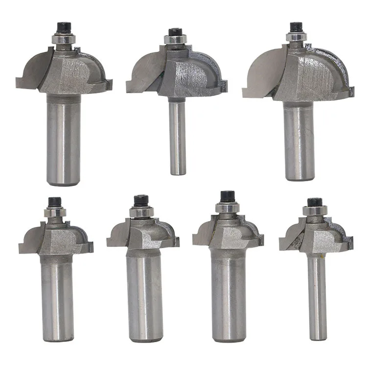 1/2-Shank Convex Sensitive Small Line Classical Table Edge Knife European Kitchen Woodworking Milling Cutter Carving Knife