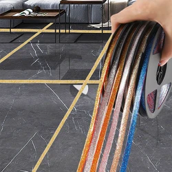 6M Ceramic Tile Gap Tape Kitchen Bathroom Waterproof Beautiful Seam Tapes Self-Adhesive Sticker Wall Floor Edge Decorative Strip