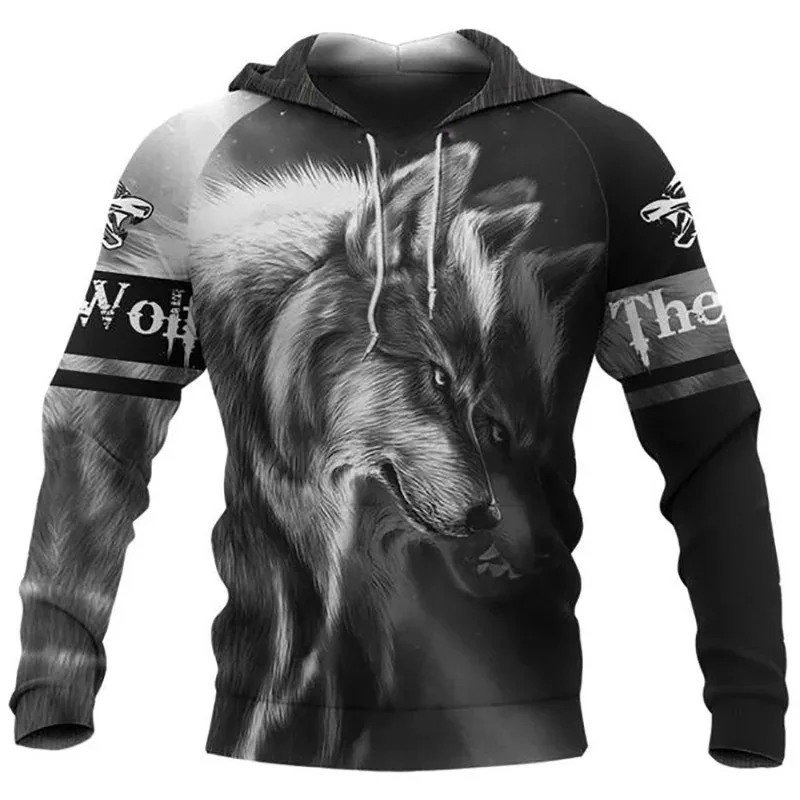 

Цельные толстовки с забавным рисунком животных и волка на заказ для мужчин, модные толстовки с 3D принтом орла в стиле хип-хоп, уличная одежда
