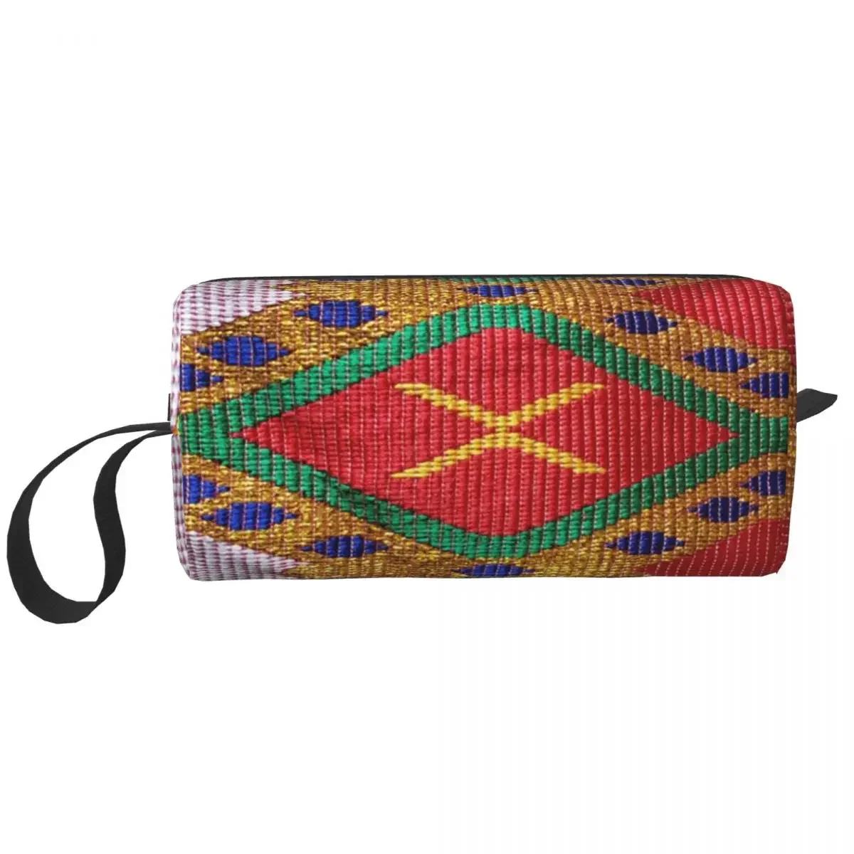 Ethiopian Hand Made Traditional Design Cosmetic Bag Women Kawaii Big Capacity Makeup Case Beauty Storage Toiletry Bags