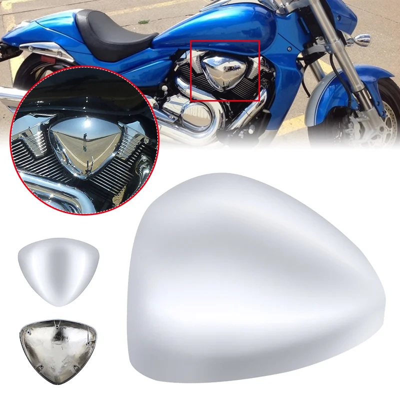 Motorcycle Accessories Air Cleaner Filter Cover Cap Chrome For Suzuki Boulevard M109 M109R Intruder VZR1800