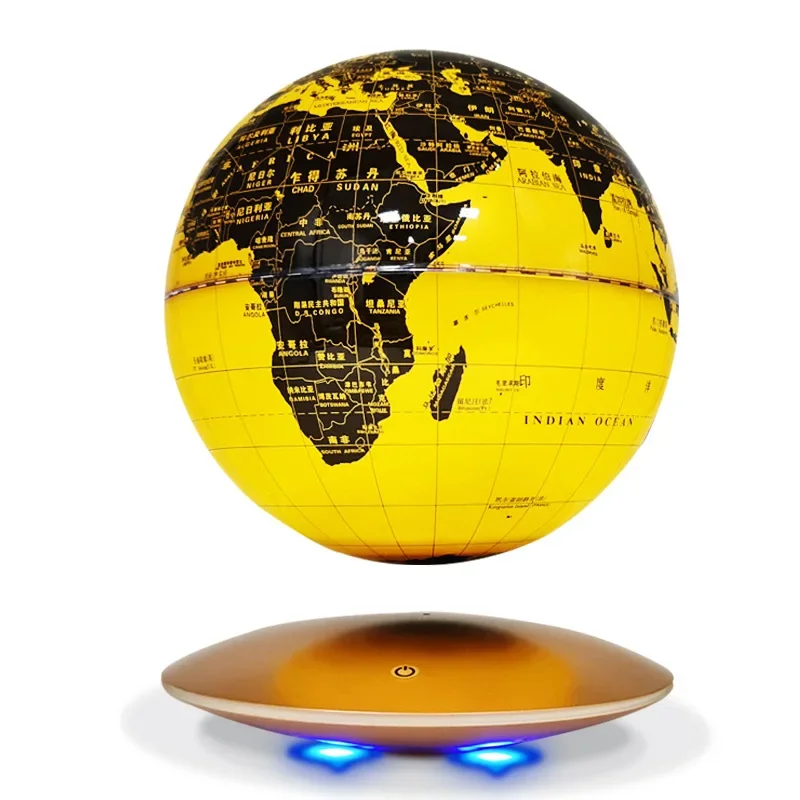 Wholesale Magnetic Levitation Globe Creative Small Night Lamp Bedside Lamp  Desktop Decoration Home Decorations factory