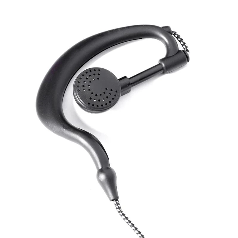 090F 2-pin High-quality Headset Microphone for Portable Walkie-talkies Headphones