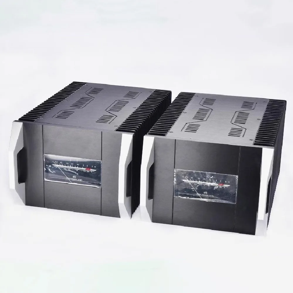 1 Pair MC2620 All Aluminum Chassis Mono Audio Case Split Amplifier Housing Class A Power AMP Box