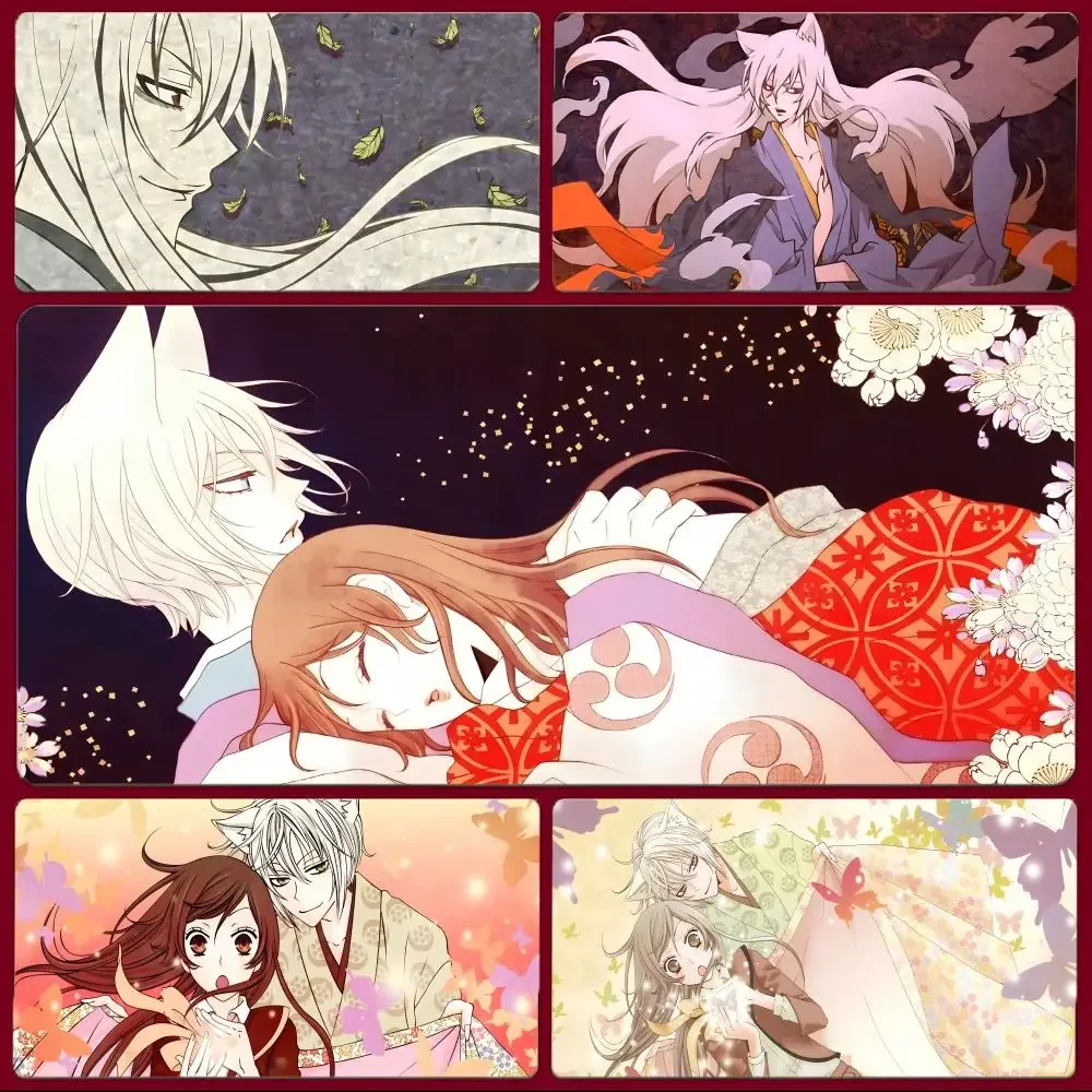 anime romance K-Kamisama Kiss Mouse Pad Large Gaming Mousepad with Stitched Edges Thickened Desk Mat PC
