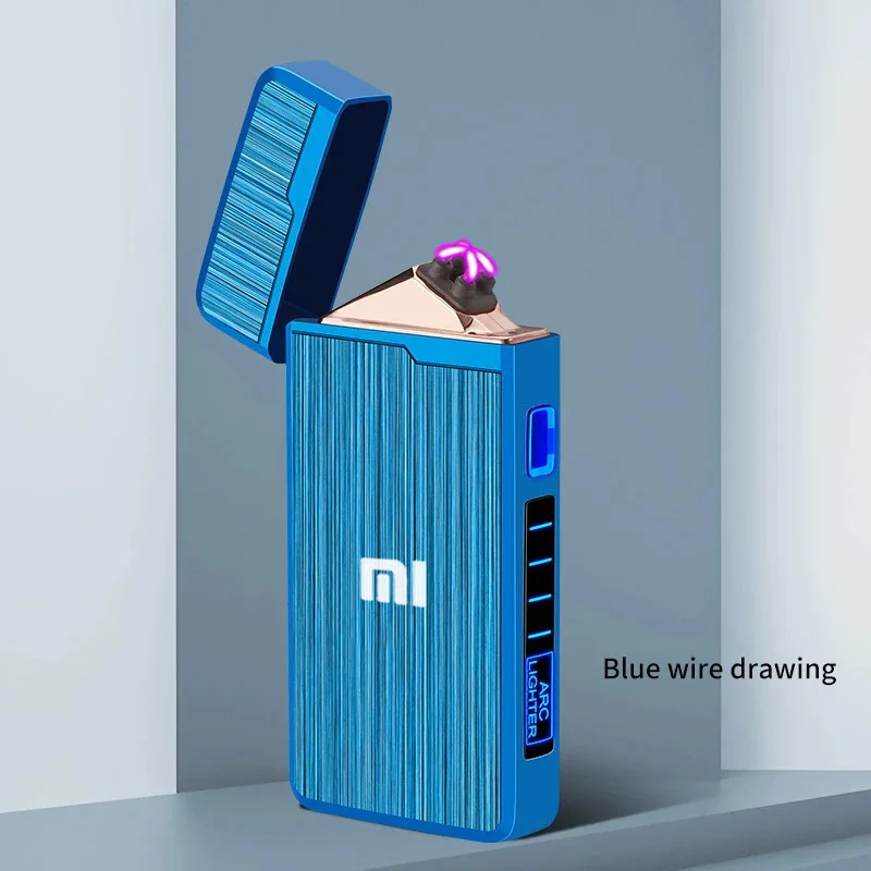Xiaomi Electric Lighter Dual Arc USB Windproof Flameless Cigarette Lighter Rechargeable Lighter Touch Sensor Gifts for Men