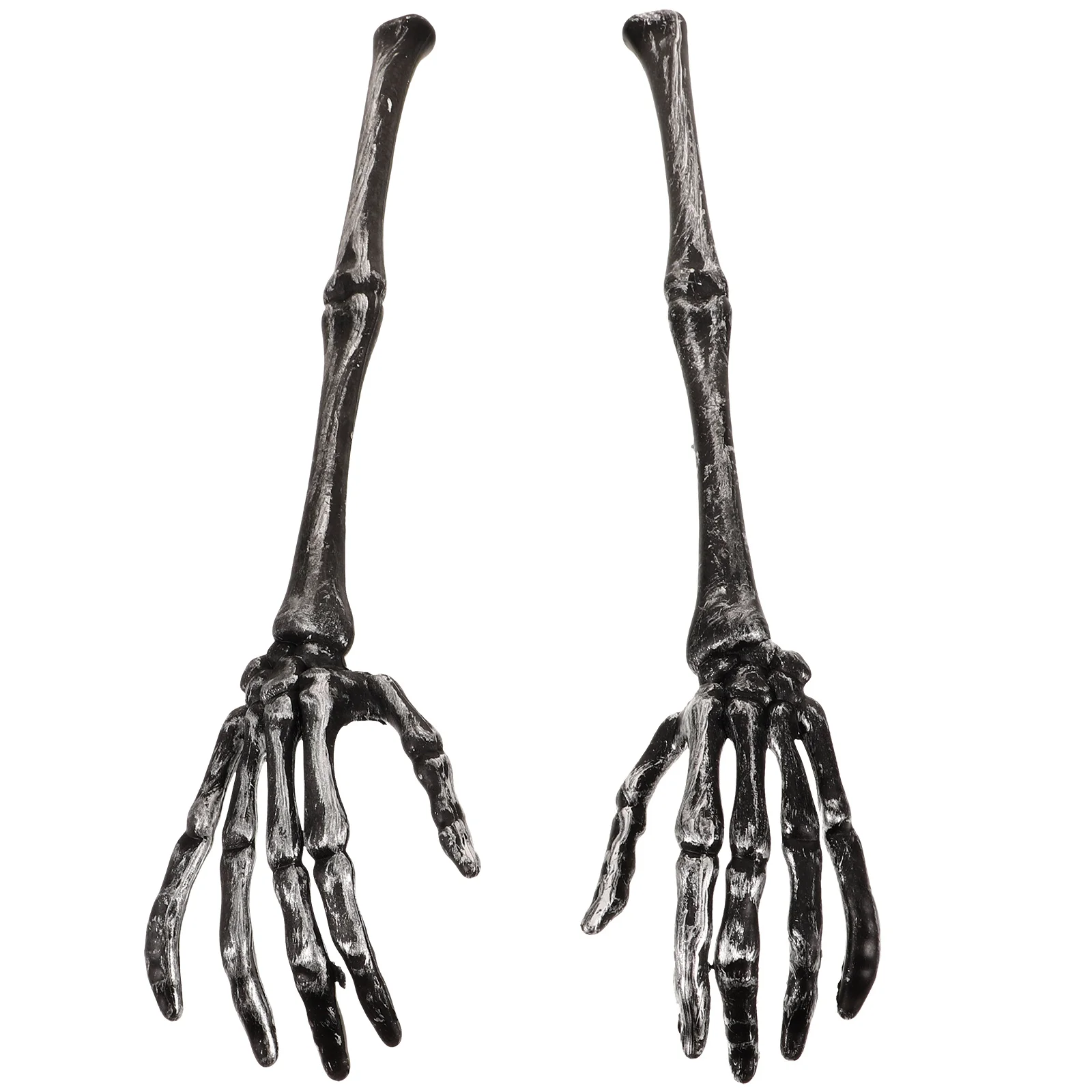 2Pcs Creative Hallowen Salad Spoon Skull Claw Shape Spoon Skull Hallowen Salad Spoon random color