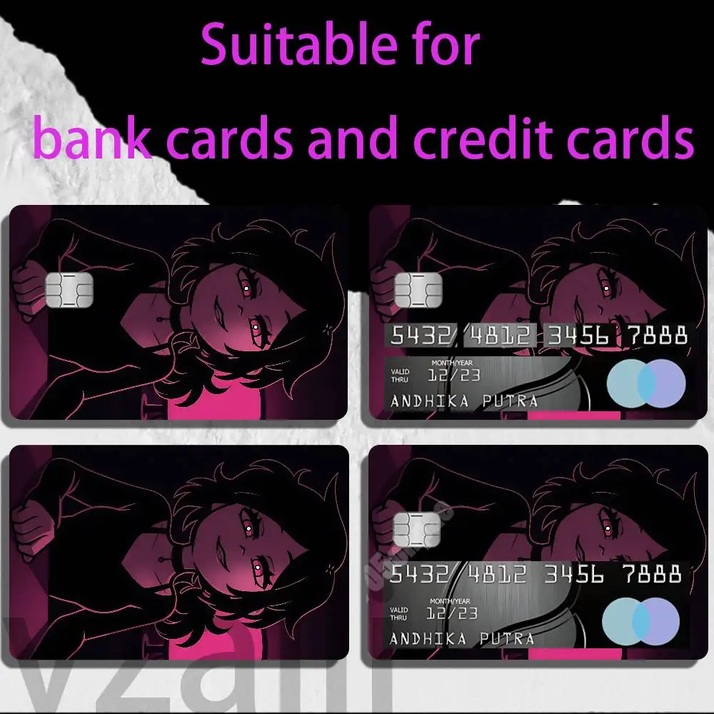 The Coffin of Andy and Leyley Card Stickers Credit Visa Debit Bank Charge Card Bus Metro Waterproof Sticker Decal Decoration