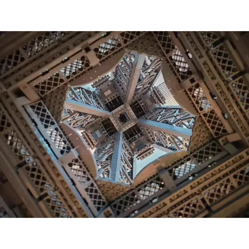 برج ايفل متوافق 10001 قطعة باريس العمارة نموذج بنة الطوب عدة الكبار ألعاب أطفال هدية عيد