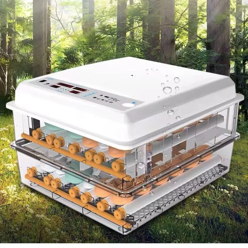 

120 s Automatic Turning Mini Incubator High Hatching Rate for Chicken Duck Bird Kids Home Hatching Gift