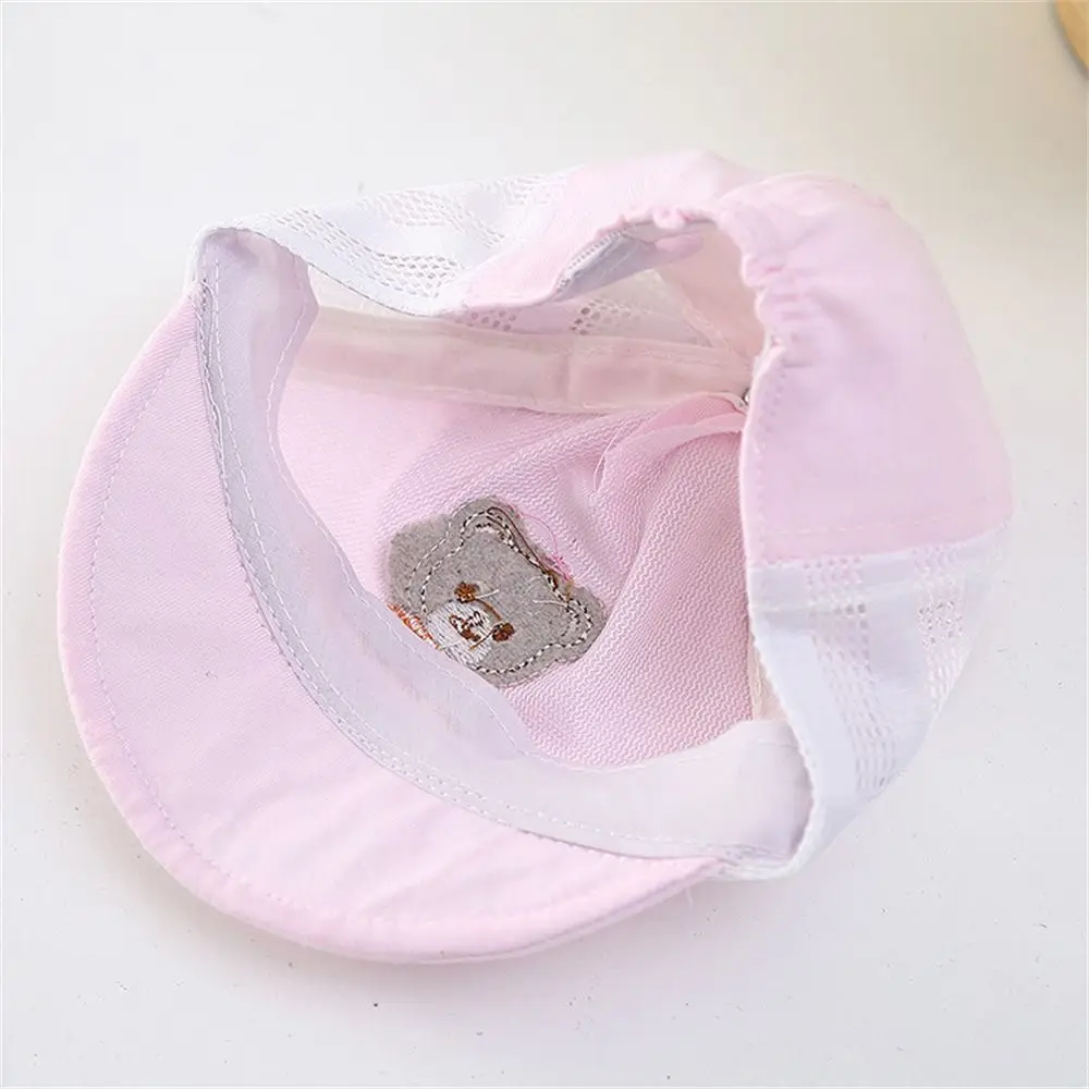 Soft Cotton Baby Baseball Cap Fashion UV Protection Thin Breathable Baby Sun Cap Cute Cartoon Sunshade Baby Hat Infant