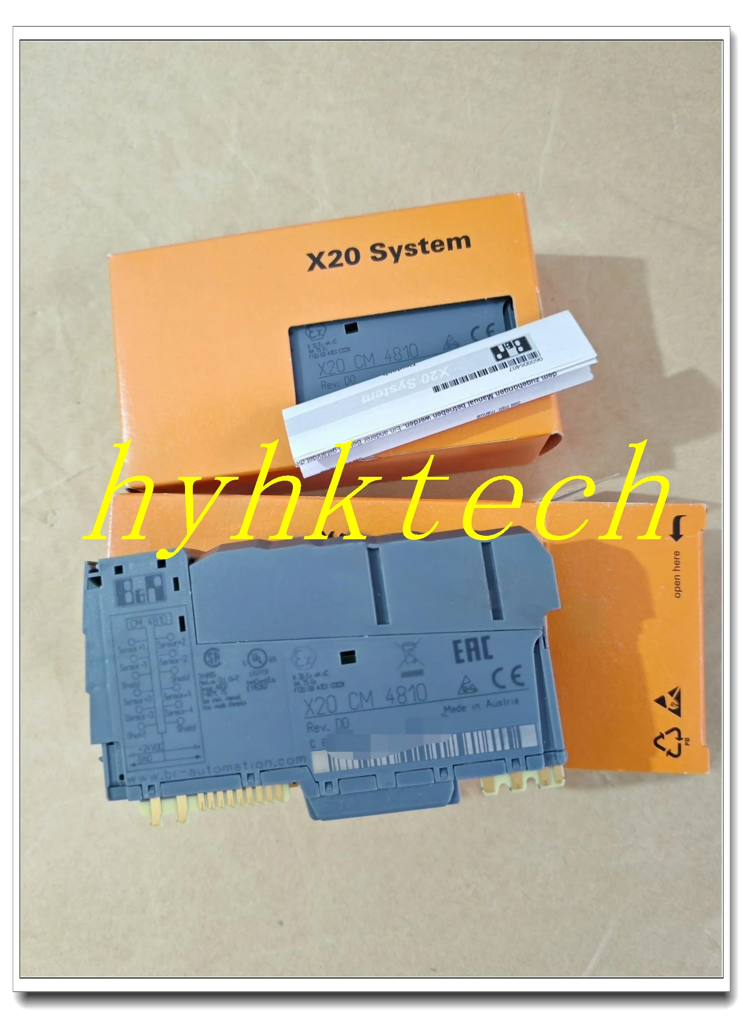 1 pcs of X20CM4810  original Digital quantity terminal module, 100% tested before shipment
