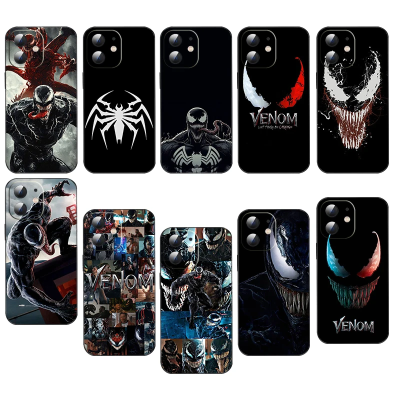 OK13 Marvel V Venom Soft Silicone Case for Mate 10 20 Lite Pro Note 2i 3 3i 4E 5T 7 SE