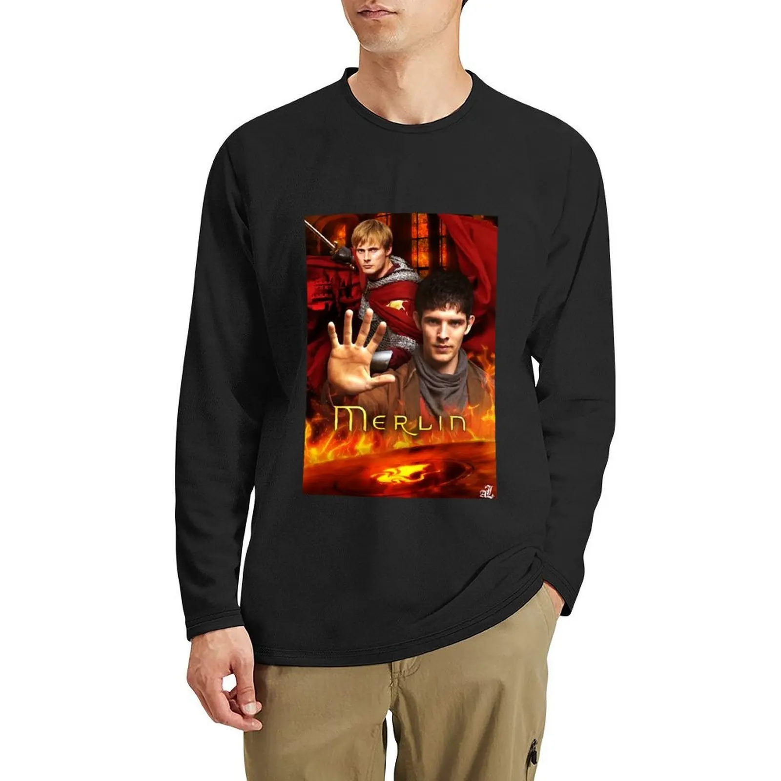 

My Favorite People Bbc Merlin Gifts For Birthday Long T-Shirt quick drying t-shirt hippie clothes sweat shirt Men's t-shirt