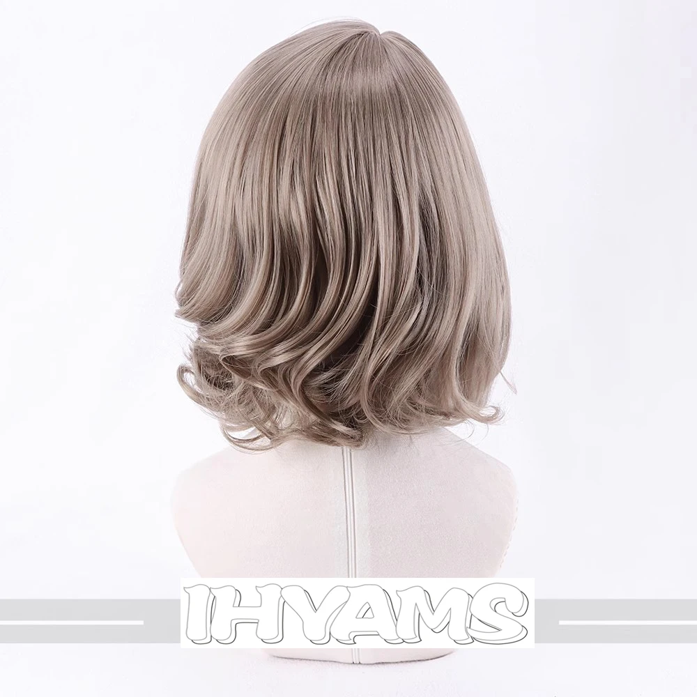 Love Live Sunshine Aqours Watanabe You 30cm Short Anime Cosplay Wigs Fiber Heat Resistant Synthetic Hair + Wig Cap