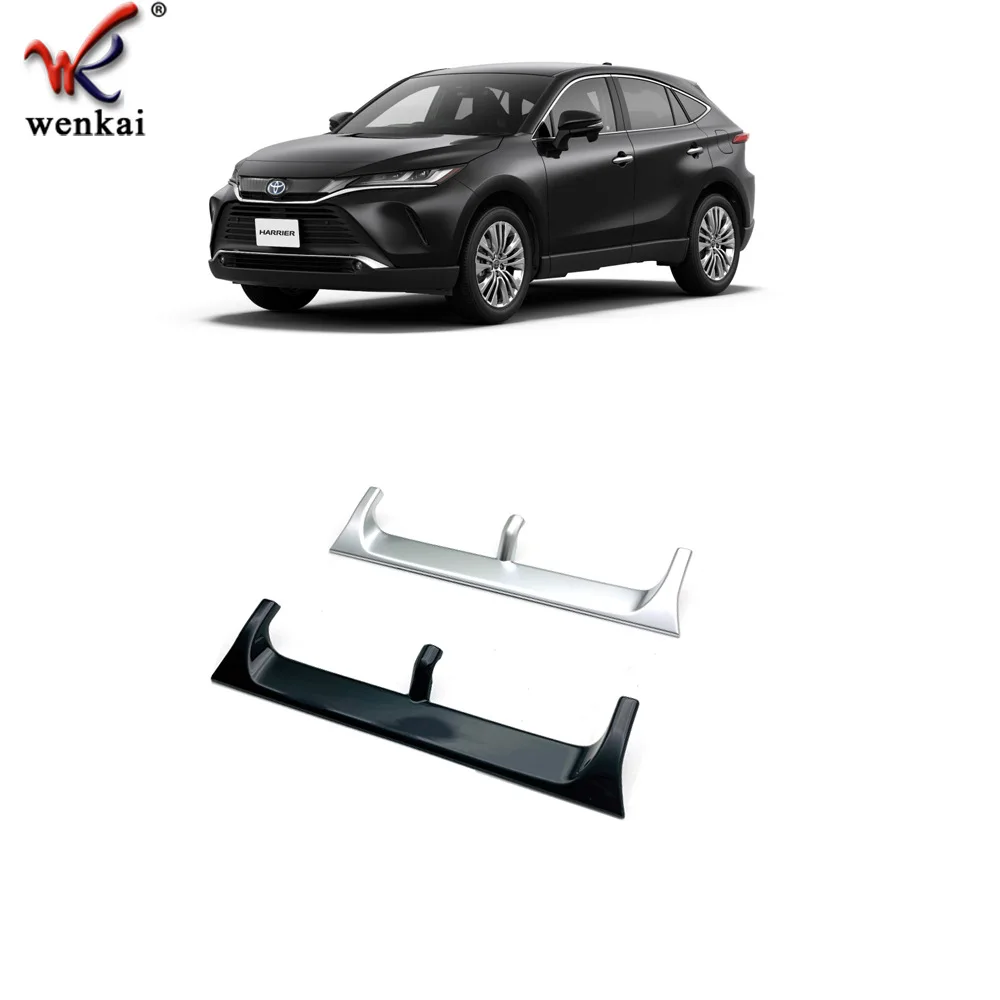 For Toyota Harrier Venza XU80 2020 2021 ABS Chrome Air Vent Intermediate outlet Cover Dashboard Trim Bezel Frame Molding Garnish