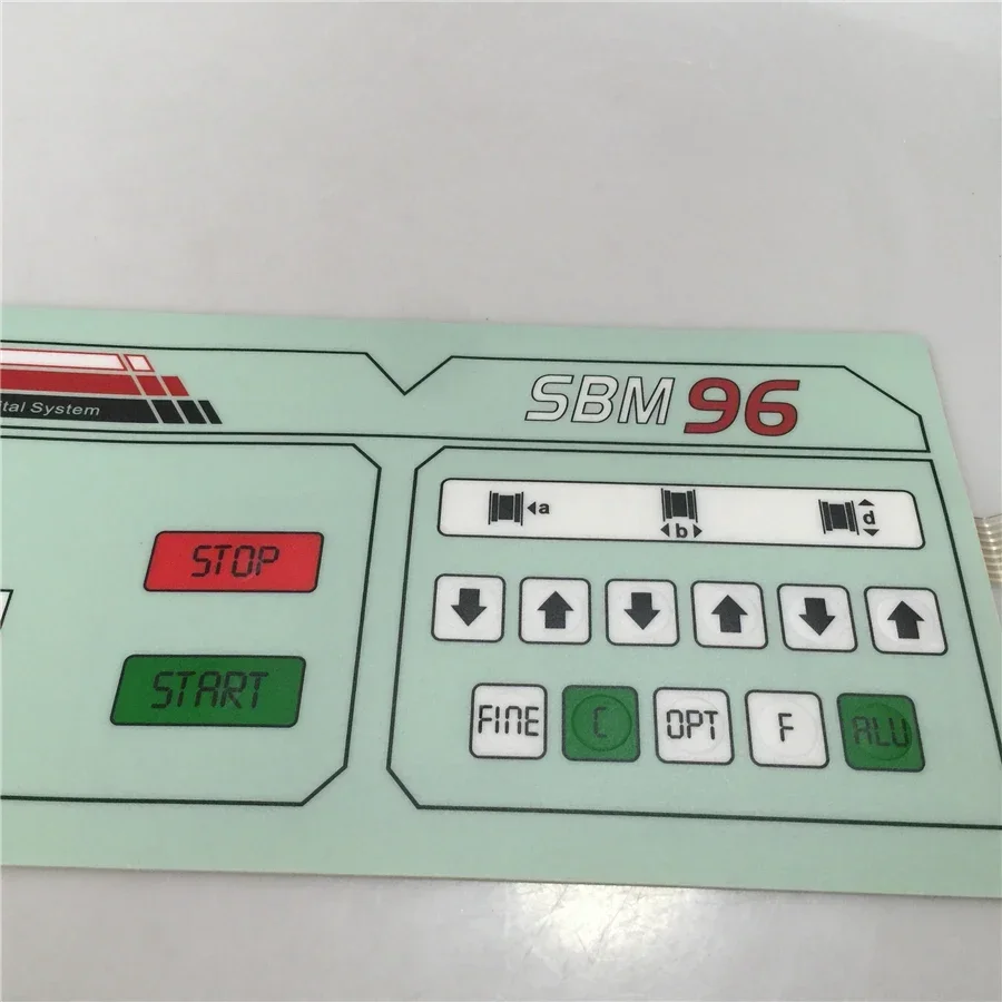 STARPAD for Balancing Machine Lute 96 Balancing Machine Key Board Touch keyboard plastic board Tire Accessories